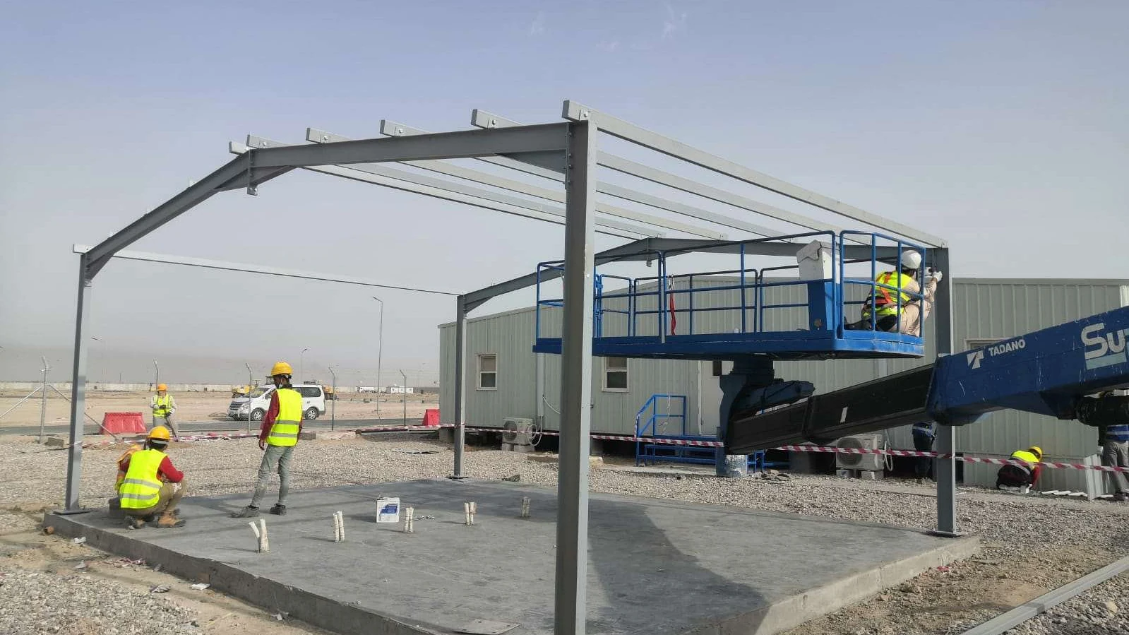 Structural steelwork