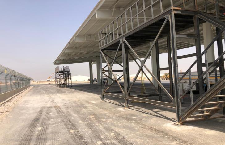 Industrial structural works featured in the ALDOBASH company profile.